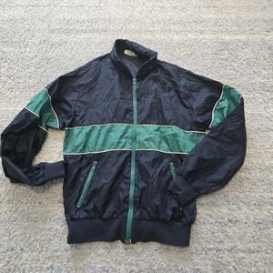 Vintage Prince Mens Windbreaker Jacket Size M Track Tennis Nylon Colorblock 90s